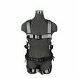 Safewaze 021-1580 (PCS) Construction Harness 3D Steel, Alu Quick-Connect Chest, Alu Quick-Connect Legs & Sub Pelvic Cover (XL)