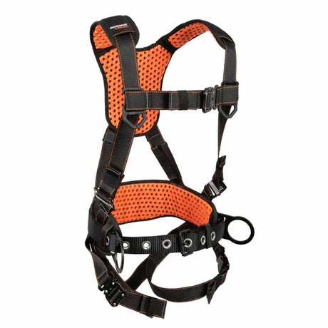 Safewaze 021-1723 V-Select Construction Harness with Quick Connect Chest and Legs (3X)