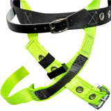 Safewaze 021-1810 Reflective Full Body Harness: 1D, MB Chest, TB legs, Mining Belt, Small - 5