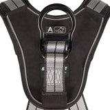 Safewaze 021-1818 PRO+ Slate Construction Harness: Alu 3D, Alu QC Chest/Legs, Small - 3