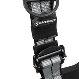 Safewaze 021-1825 PRO+ Slate Construction Harness: Alu 3D, Alu QC Chest, Alu FD, Alu QC Legs, XS - 4