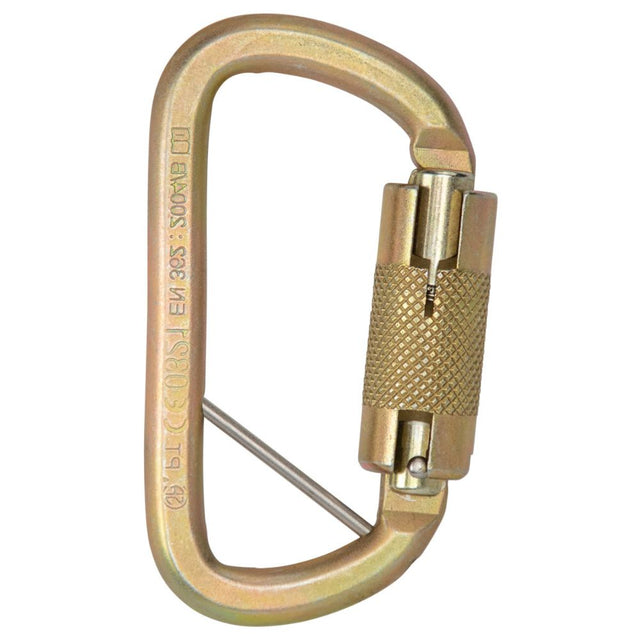 Safewaze 021-9039 Small Steel Carabiner w/ Captive Pin