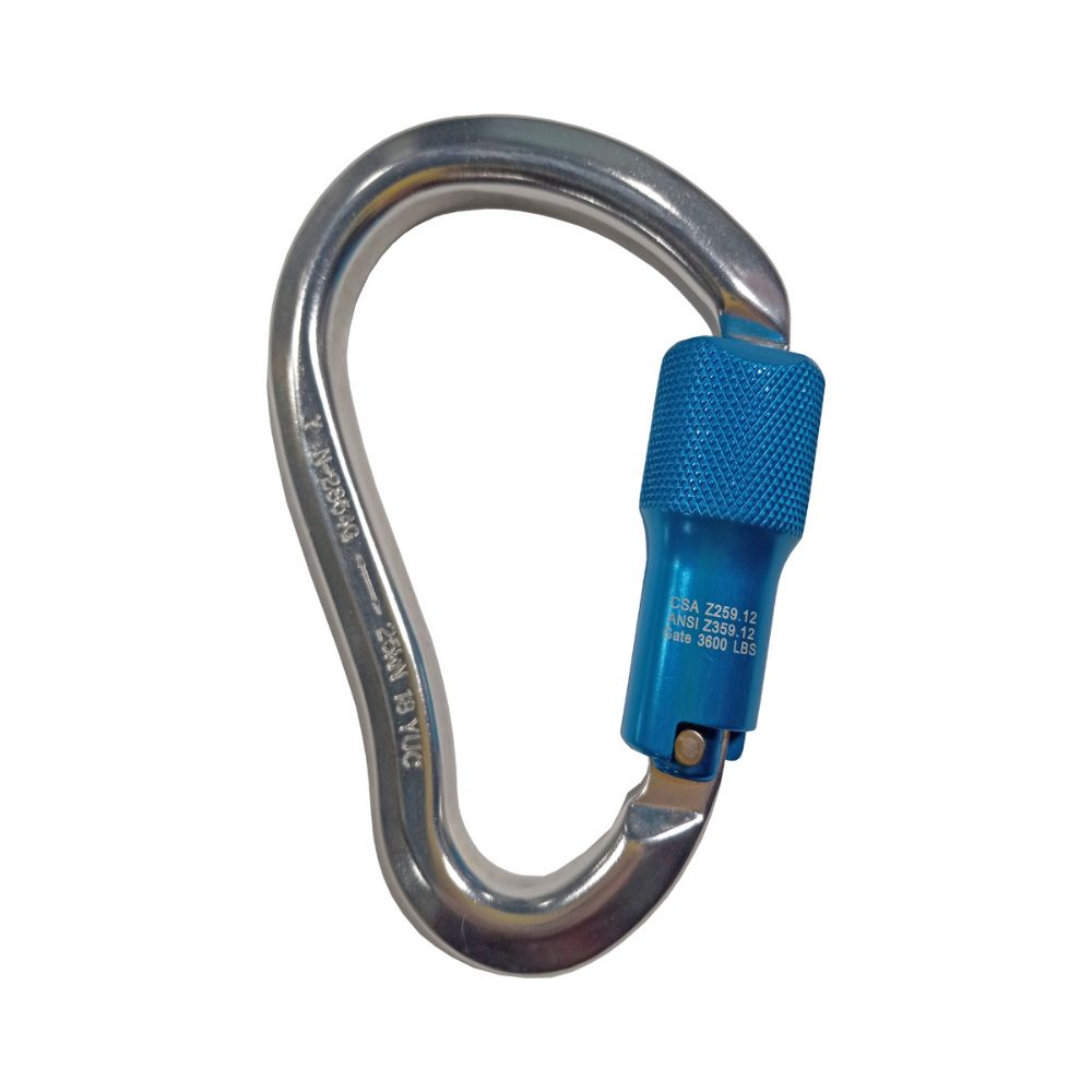 Safewaze 021-9068 Small Aluminum Boa Carabiner