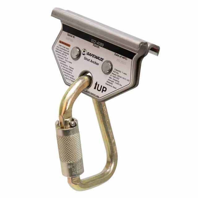 Safewaze 022-4089 Strut Anchor W/ Carabiner