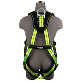 Safewaze FS-FLEX185-2X PRO+ Full Body Harness: 1D, QC Chest, TB Legs, 2X - 2