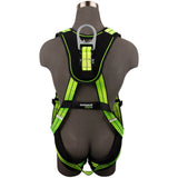 Safewaze FS-FLEX280-FD-2X PRO+ Full Body Harness: 1D, QC Chest, FD, QC Legs, 2X - 2