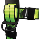 Safewaze FS-FLEX280-FD-2X PRO+ Full Body Harness: 1D, QC Chest, FD, QC Legs, 2X - 4