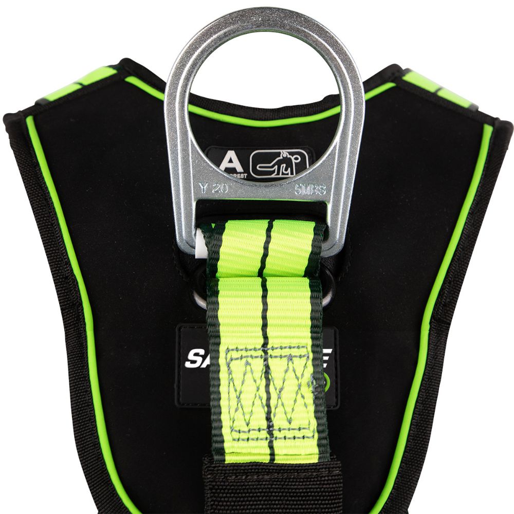 Safewaze FS-FLEX285-QC-2X PRO+ Full Body Harness: 3D, QC Chest/Legs, 2X - 6