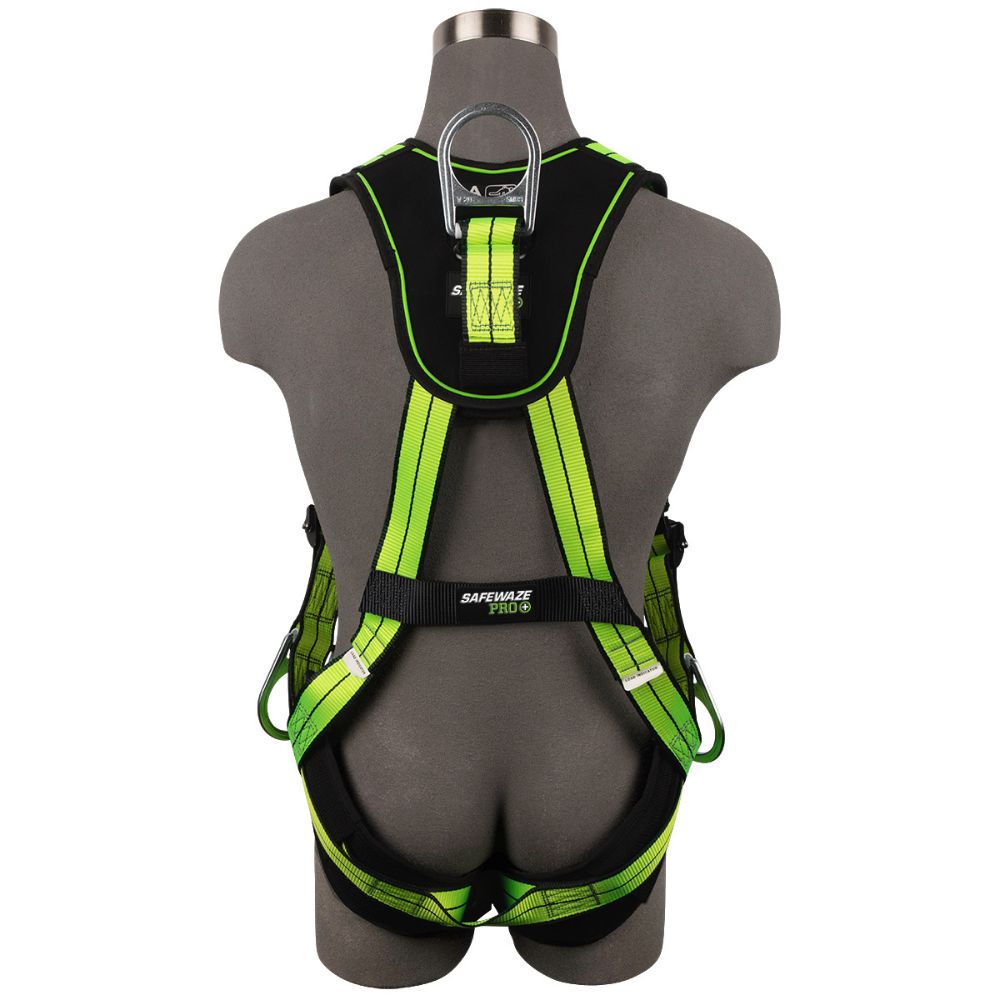 Safewaze FS-FLEX285-QC-3X PRO+ Full Body Harness: 3D, QC Chest/Legs, 3X - 2