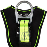 Safewaze FS-FLEX285-QC-3X PRO+ Full Body Harness: 3D, QC Chest/Legs, 3X - 6