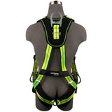 Safewaze FS-FLEX285-XS PRO+ Full Body Harness: 3D, QC Chest, TB Legs, XS - 2