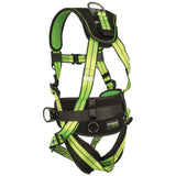 Safewaze FS-FLEX360-2X PRO+ Construction Harness: 3D, QC Chest, TB Legs, 2X - 2