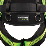 Safewaze FS-FLEX360-2X PRO+ Construction Harness: 3D, QC Chest, TB Legs, 2X - 9