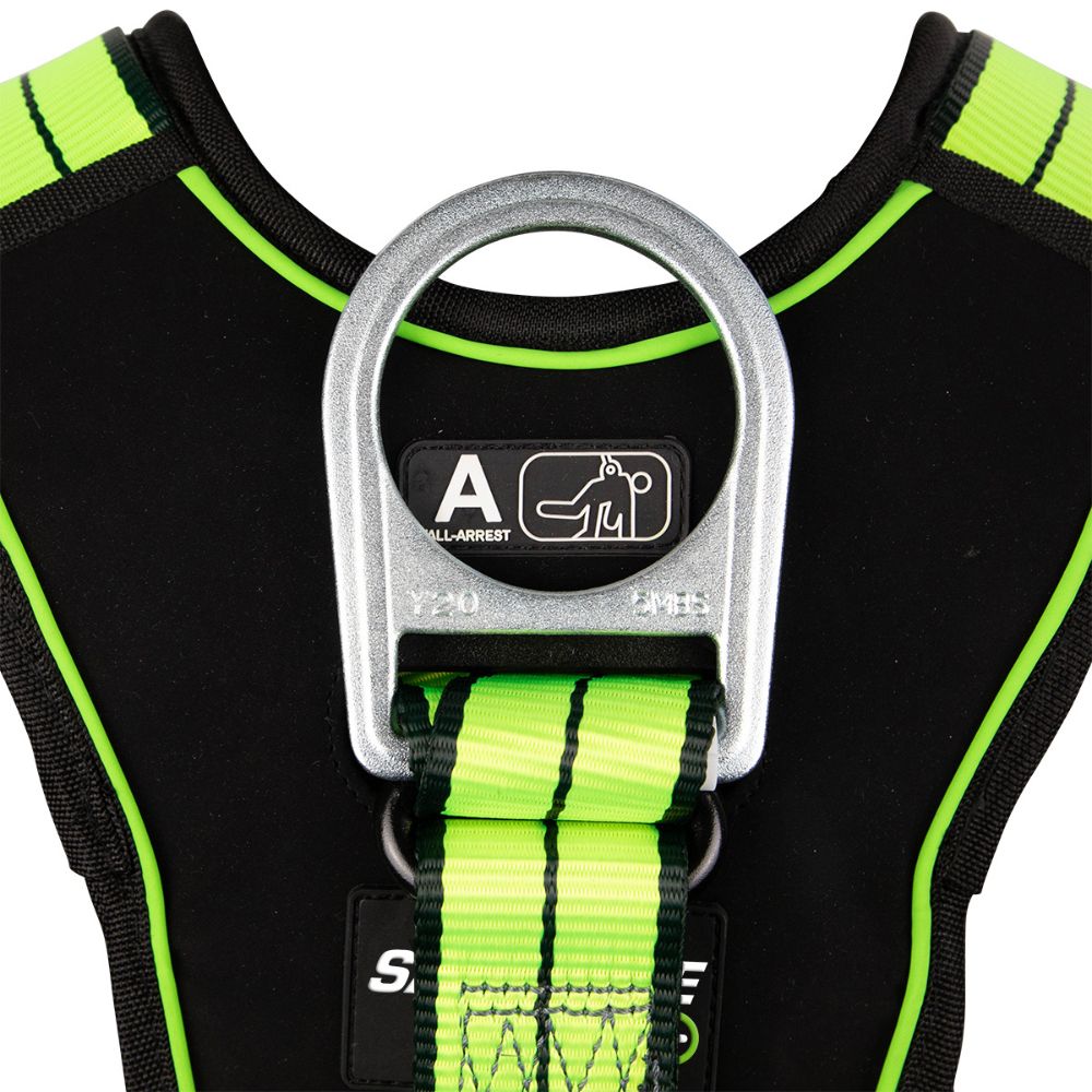 Safewaze FS-FLEX360-2X PRO+ Construction Harness: 3D, QC Chest, TB Legs, 2X - 10