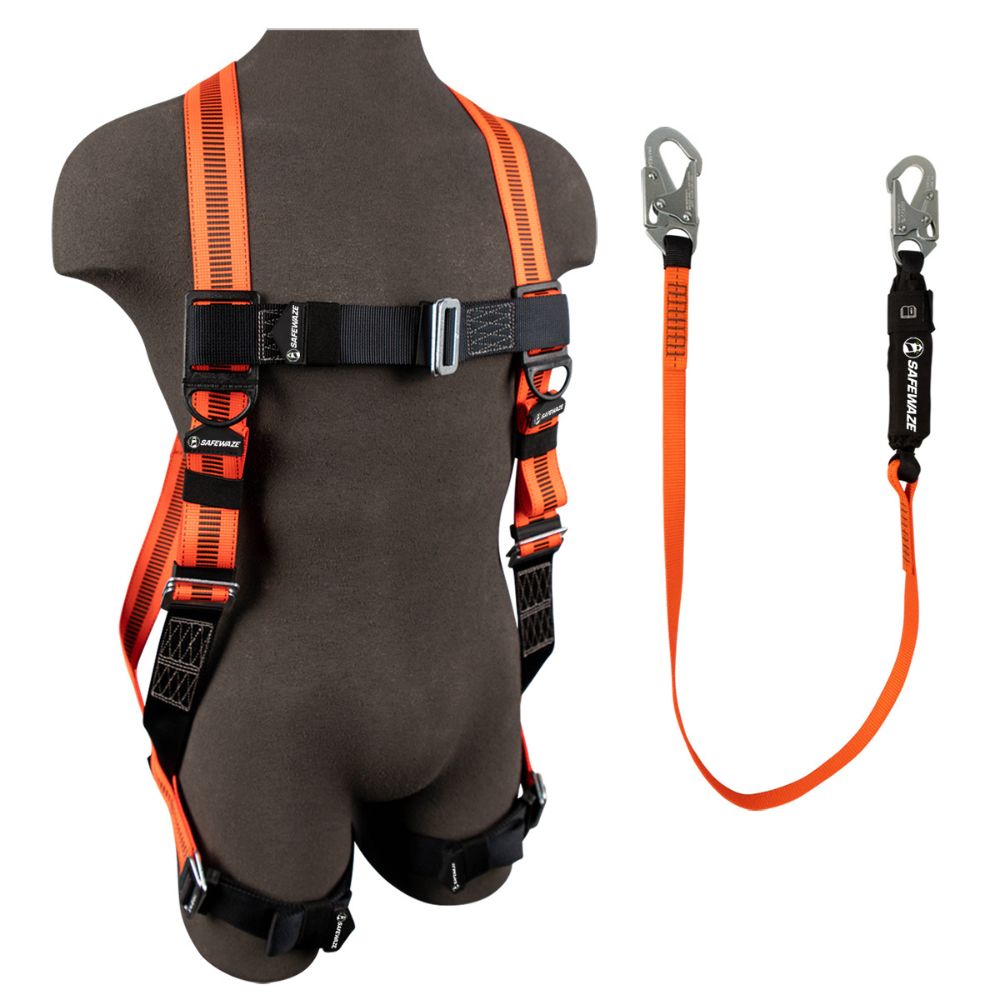 Safewaze FS129-E V-Line Combo:  FS99280-E Harness, FS88560-E Lanyard