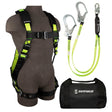 Safewaze FS139-DL-2X PRO Bag Combo: FS185-2X Harness, FS566 Lanyard, FS8125 Bag, 2X