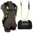 Safewaze FS141-2X PRO Bag Combo: FS185-2X Harness, FS560 Lanyard, FS8125 Bag, 2X