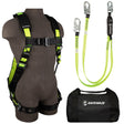 Safewaze FS141-D-2X PRO Bag Combo: FS185-2X Harness, FS561 Lanyard, FS8125 Bag, 2X