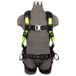 Safewaze FS170-QC-2X PRO Construction Harness: 3D, QC Chest, TB Legs, 2X