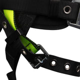 Safewaze FS170-QC-M PRO Construction Harness: 3D, QC Chest, TB Legs, Medium - 5