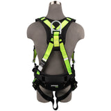 Safewaze FS170DL-2X PRO Construction Harness: 3D, Dorsal Link, MB Chest, TB Legs, 2X - 2