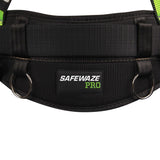 Safewaze FS170DL-2X PRO Construction Harness: 3D, Dorsal Link, MB Chest, TB Legs, 2X - 5