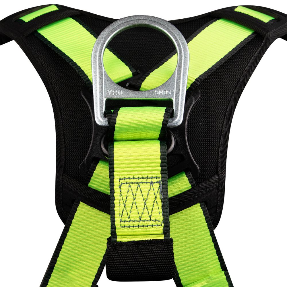 Safewaze FS170DL-L PRO Construction Harness: 3D, Dorsal Link, MB Chest, TB Legs, Large - 6