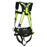 Safewaze FS170DL-M PRO Construction Harness: 3D, Dorsal Link, MB Chest, TB Legs, Medium - 4