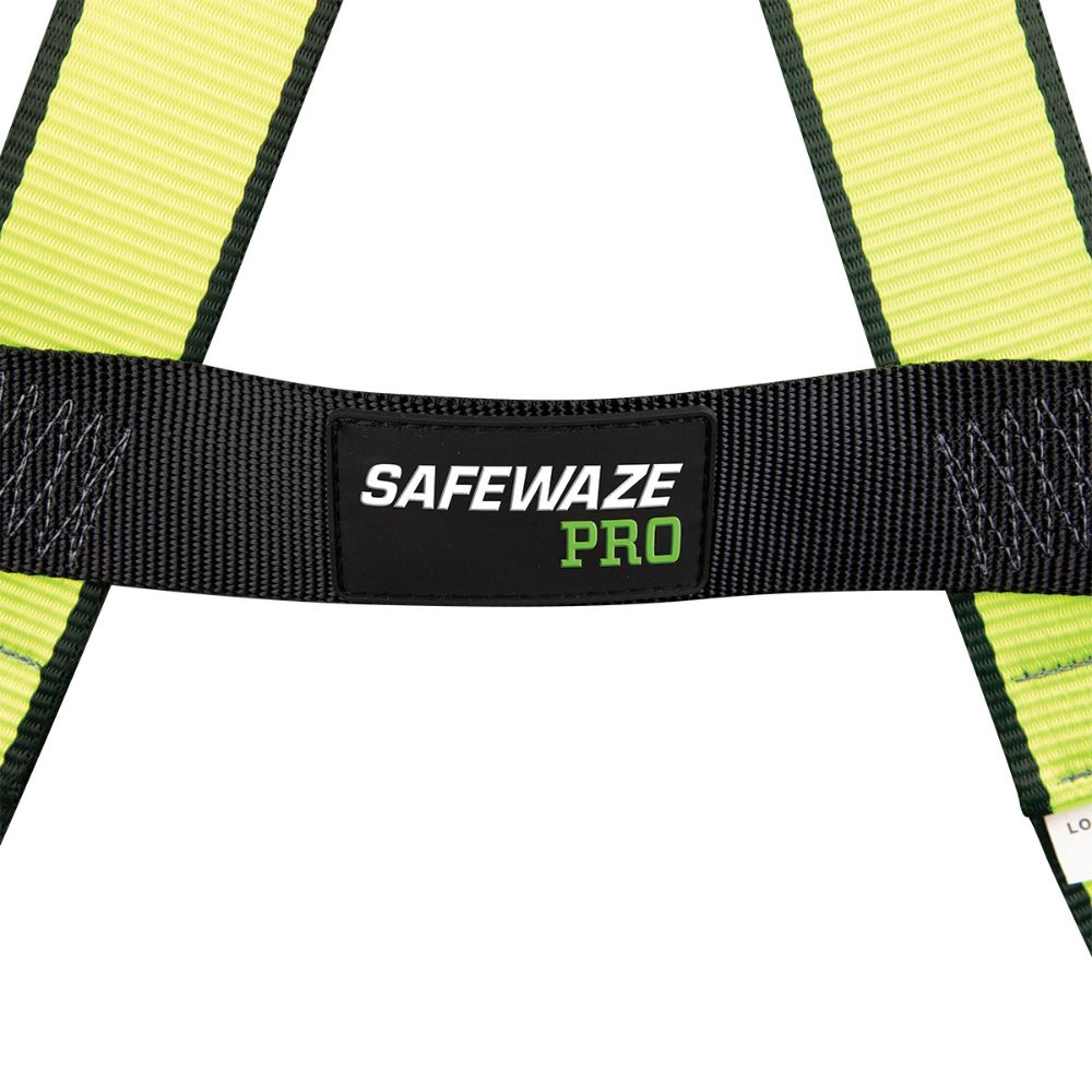 Safewaze FS185-2X PRO Full Body Harness: 1D, MB Chest, TB Legs, 2X - 7