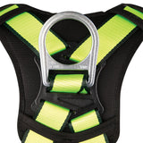 Safewaze FS185-2X PRO Full Body Harness: 1D, MB Chest, TB Legs, 2X - 8