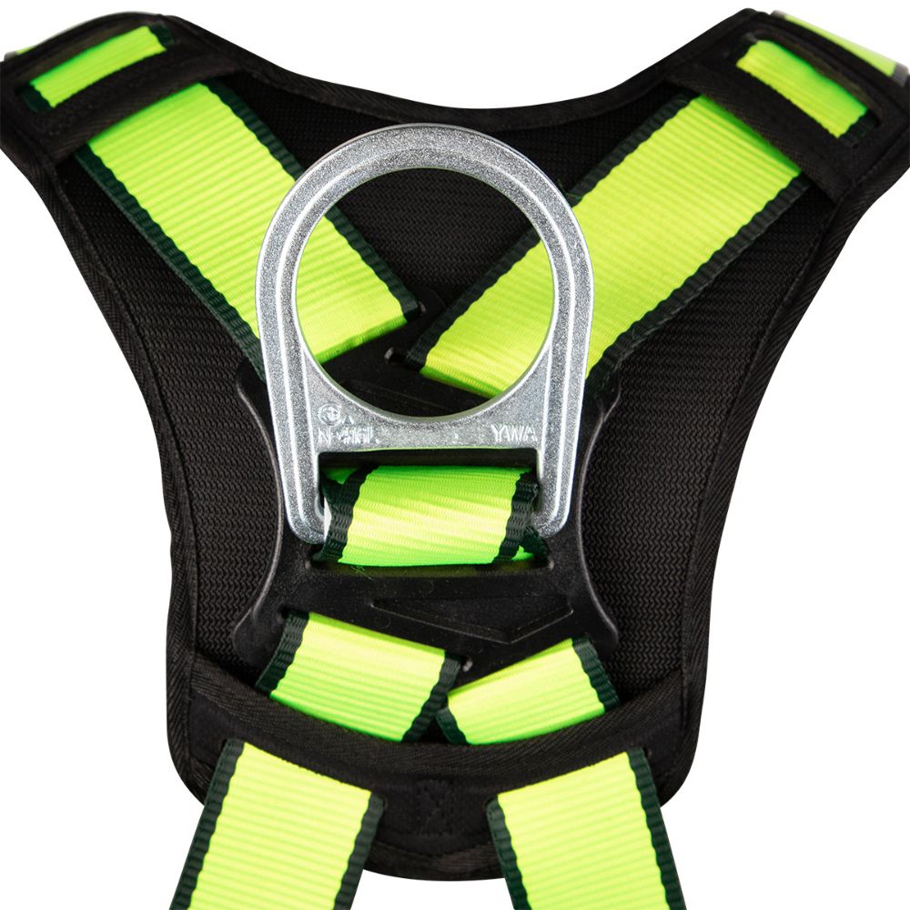 Safewaze FS185-FD-2X PRO Full Body Harness: 1D, MB Chest, FD, TB Legs, 2X - 3