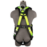 Safewaze FS185-QC-L/XL PRO Full Body Harness: 1D, QC Chest, TB Legs, L/XL - 2