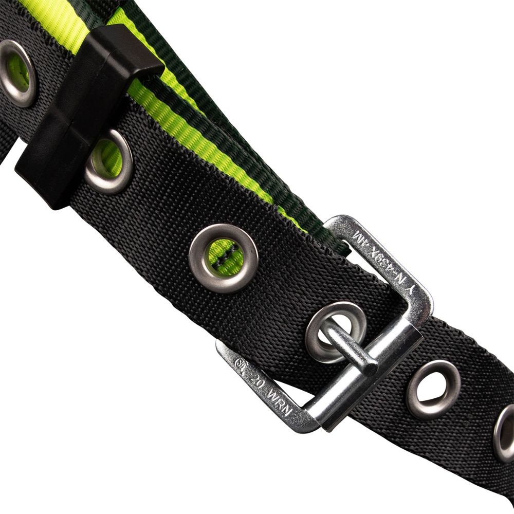 Safewaze FS185-R-2X PRO Full Body Retrieval Harness: 1D, Shoulder D, MB Chest, TB Legs, 2X - 5