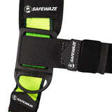 Safewaze FS185-R-2X PRO Full Body Retrieval Harness: 1D, Shoulder D, MB Chest, TB Legs, 2X - 8