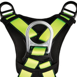 Safewaze FS185-R-3X PRO Full Body Retrieval Harness: 1D, Shoulder D, MB Chest, TB Legs, 3X - 3