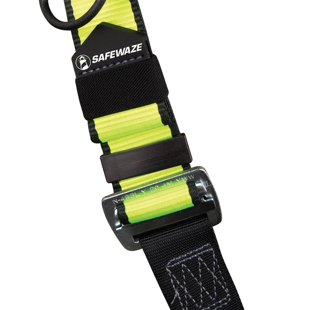 Safewaze FS185-R-3X PRO Full Body Retrieval Harness: 1D, Shoulder D, MB Chest, TB Legs, 3X - 7