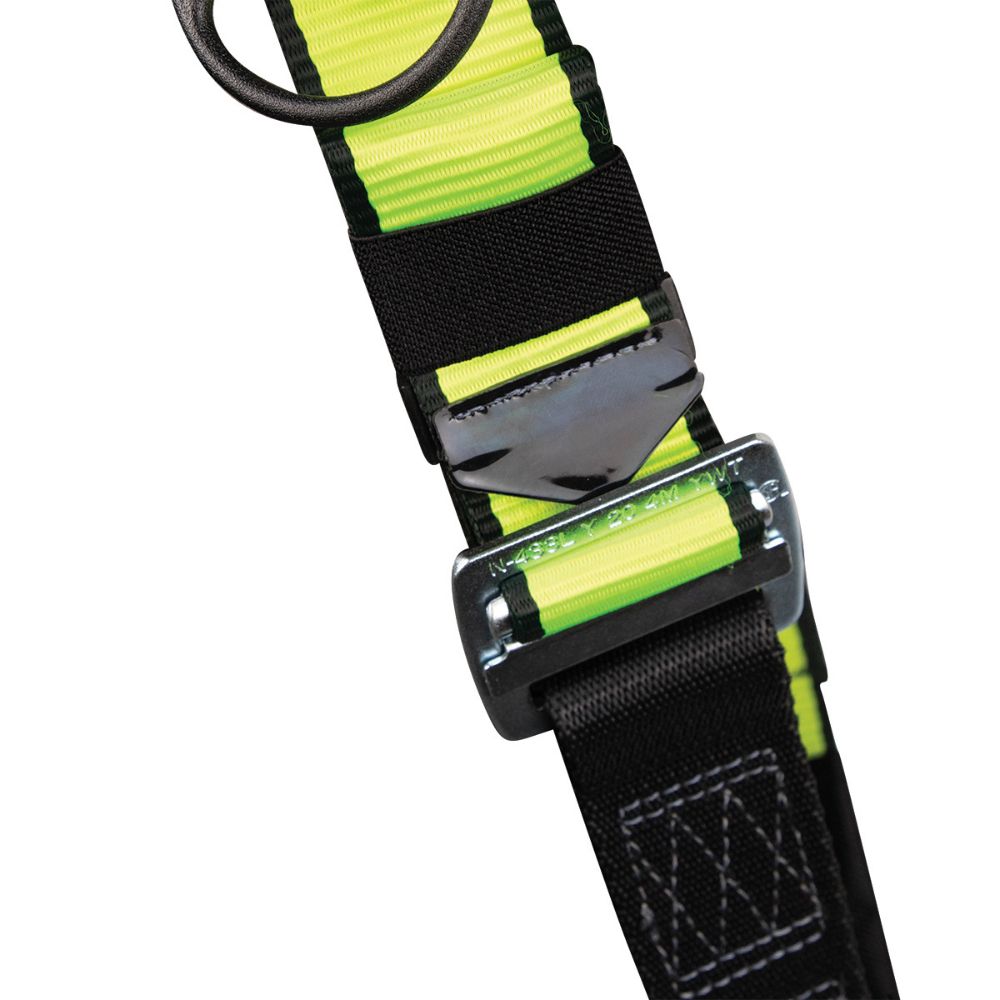 Safewaze FS185DL-2X PRO Full Body Harness: 1D, Dorsal Link, MB Chest, TB Legs, 2X - 3