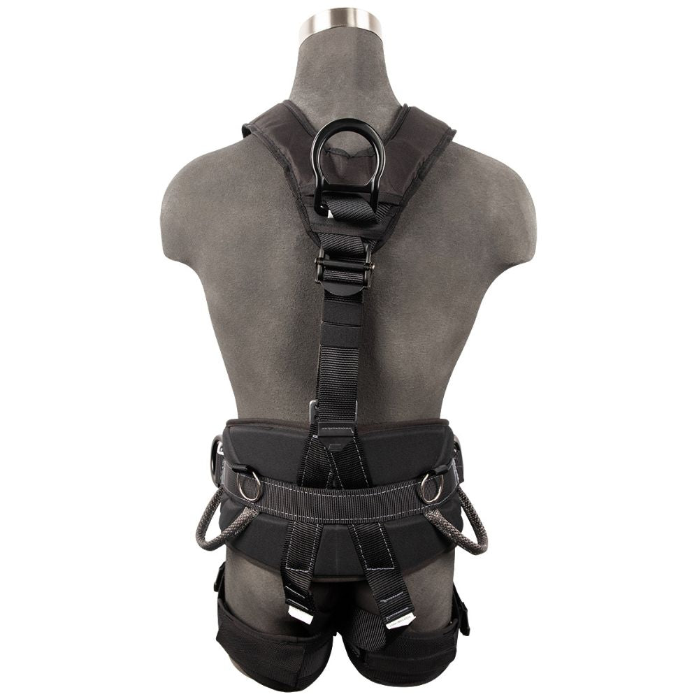 Safewaze FS227-2X Wind & Tower Harness: Alu 5D, Alu QC Legs, 2X - 2