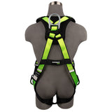 Safewaze FS281-2X PRO Full Body Harness: 3D, MB Chest/Legs, 2X - 2