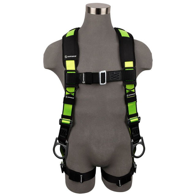 Safewaze FS281-3X PRO Full Body Harness: 3D, MB Chest/Legs, 3X