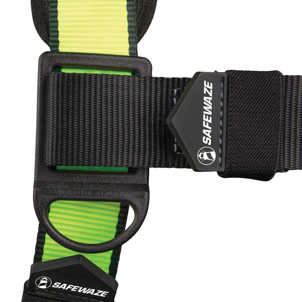 Safewaze FS281-3X PRO Full Body Harness: 3D, MB Chest/Legs, 3X - 4