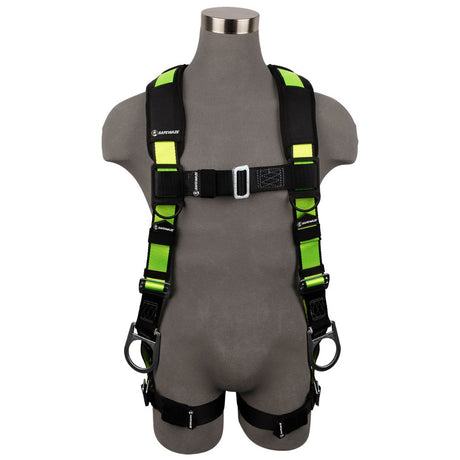 Safewaze FS281-XS PRO Full Body Harness: 3D, MB Chest/Legs, XS