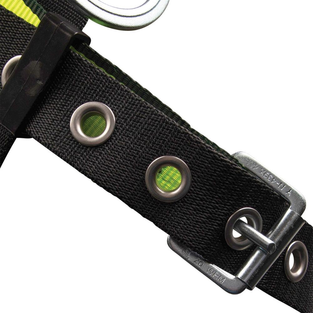Safewaze FS285-3X PRO Full Body Harness: 3D, MB Chest, TB Legs, 3X - 6