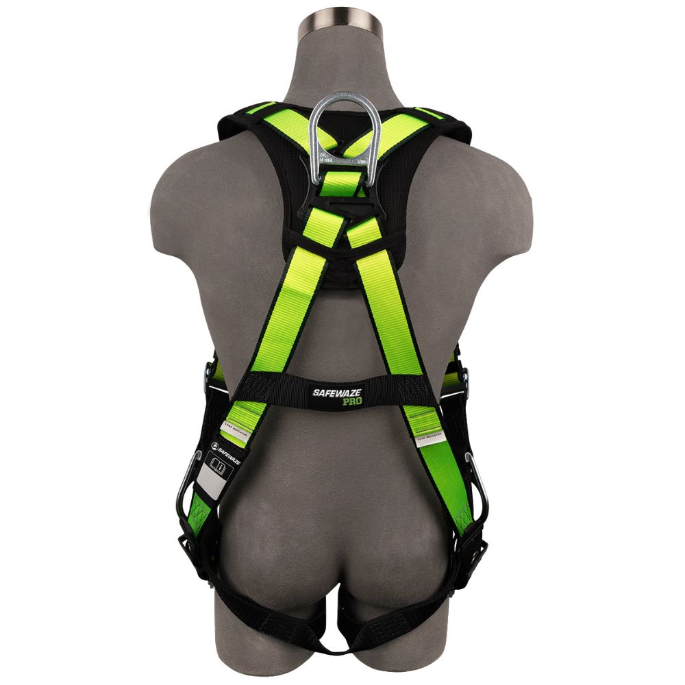 Safewaze FS285-QC-3X PRO Full Body Harness: 3D, QC Chest, TB Legs, 3X - 2