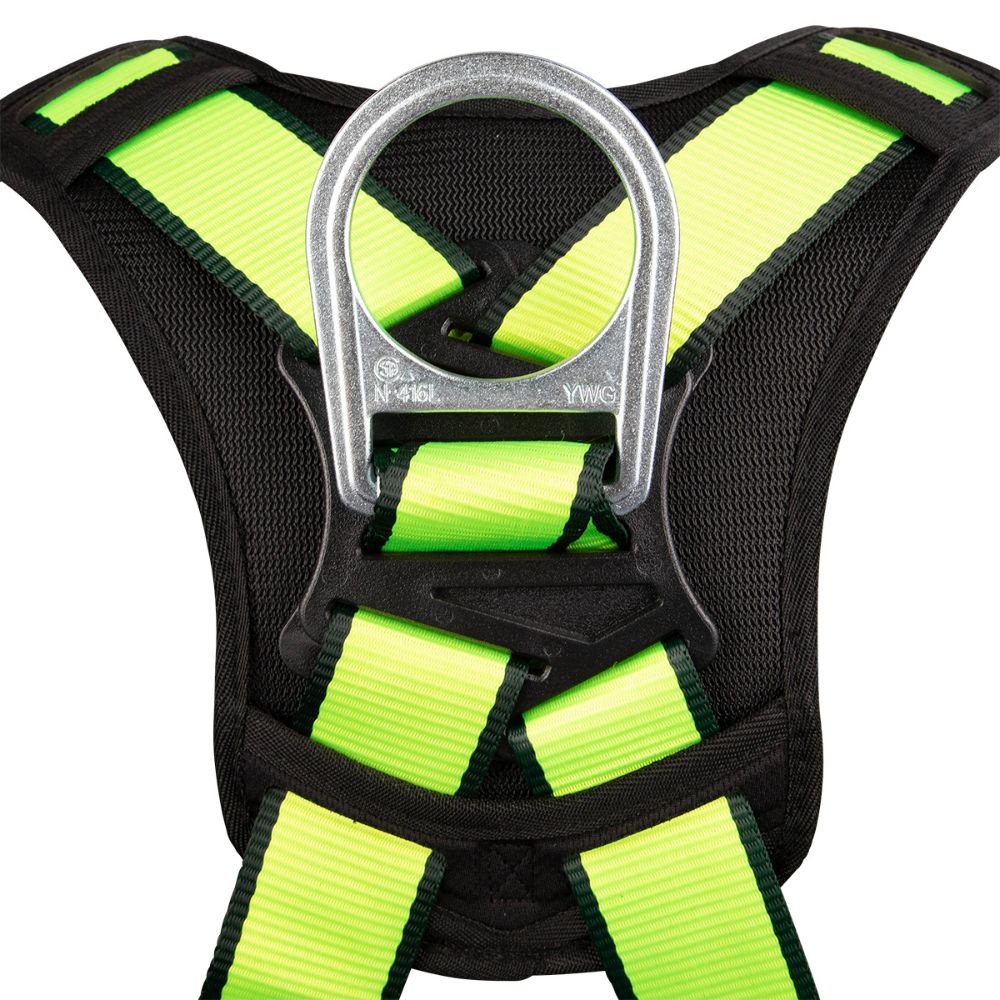 Safewaze FS285-QC-3X PRO Full Body Harness: 3D, QC Chest, TB Legs, 3X - 4