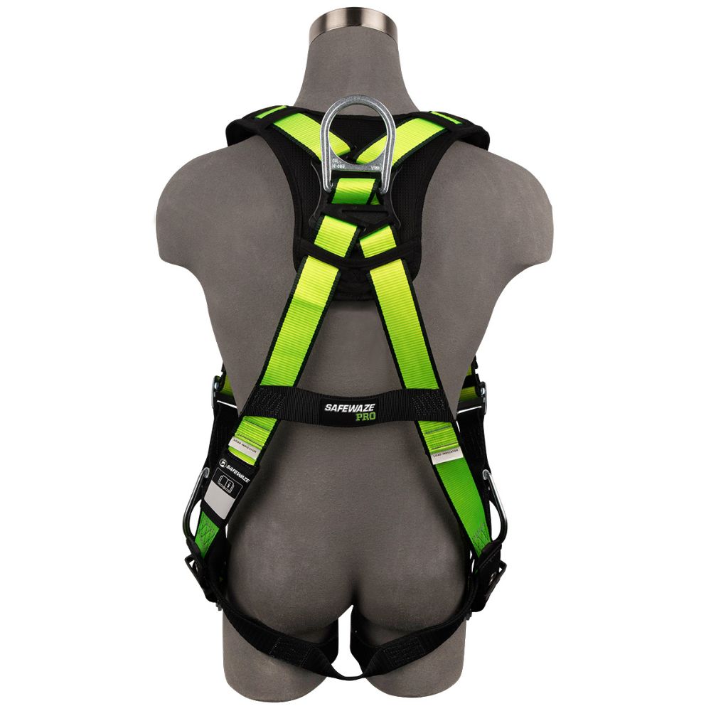 Safewaze FS285-QC-S/M PRO Full Body Harness: 3D, QC Chest, TB Legs, S/M - 2
