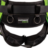 Safewaze FS377-2X Wind & Tower Construction Harness: Alu 3D, Alu QC Chest, Alu FD, TB Legs, 2X - 7