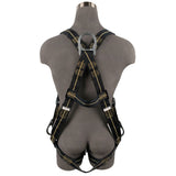 Safewaze FS77326-FR-2X Welding Full Body Harness: 3D, Aramid Web, MB Chest/Legs, 2X - 2