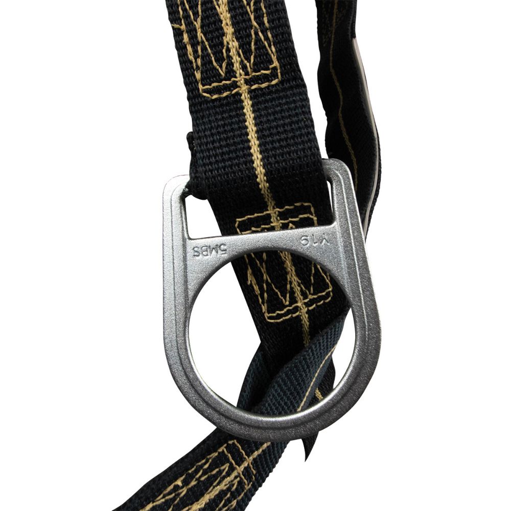 Safewaze FS77326-FR-2X Welding Full Body Harness: 3D, Aramid Web, MB Chest/Legs, 2X - 3