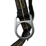 Safewaze FS77326-FR-3X Welding Full Body Harness: 3D, Aramid Web, MB Chest/Legs, 3X - 3